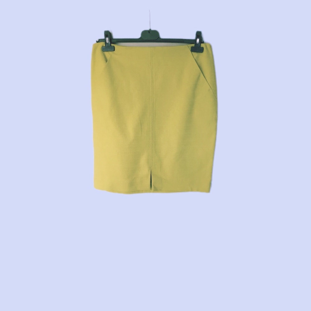 Jcrew lemon miniskirt size 6